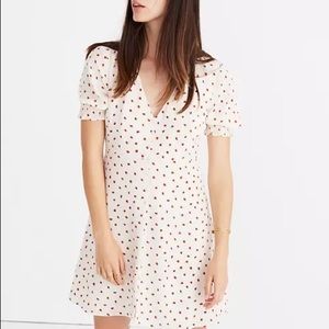 NWOT Madewell Strawberry dress